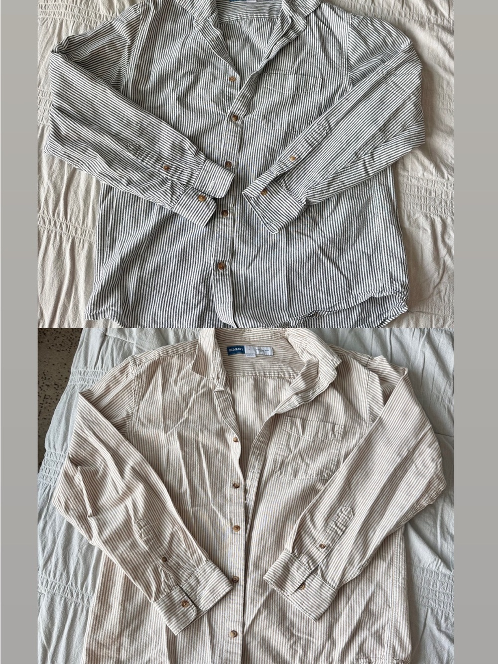 Set of 2 Men’s Casual Button Down Shirts